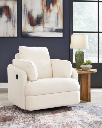 Modmax Swivel Glider Recliner Performance Fabric