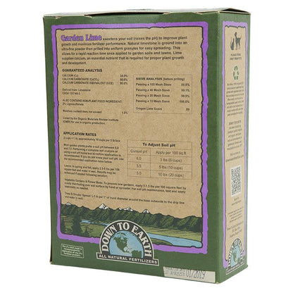 Lima de jardín granulada (caja de 5 lb)
