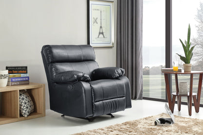 Modern Pub Back Rocker Recliner and Steel Frame