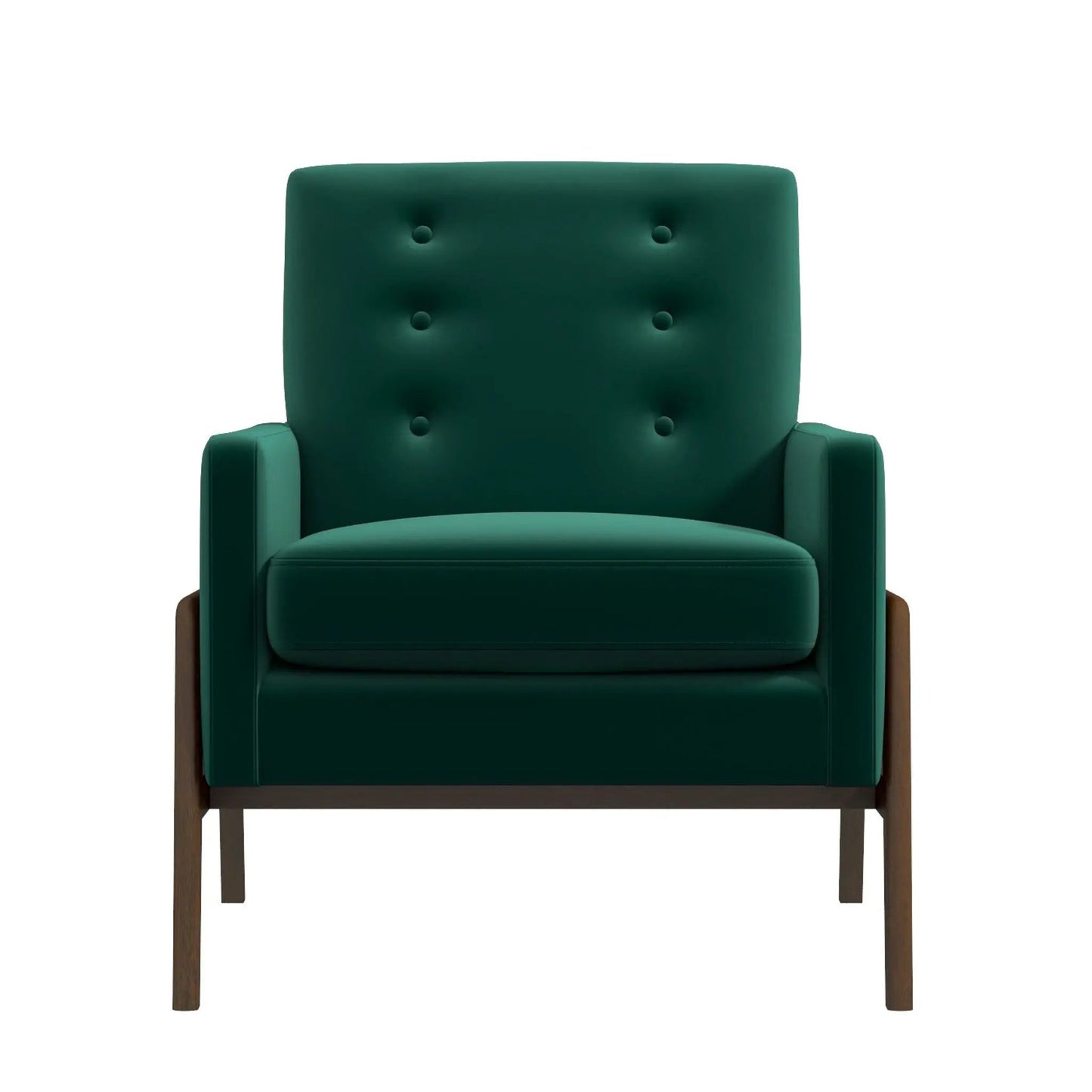 Cole Solid Wood Lounge Chair Mid Century Modern