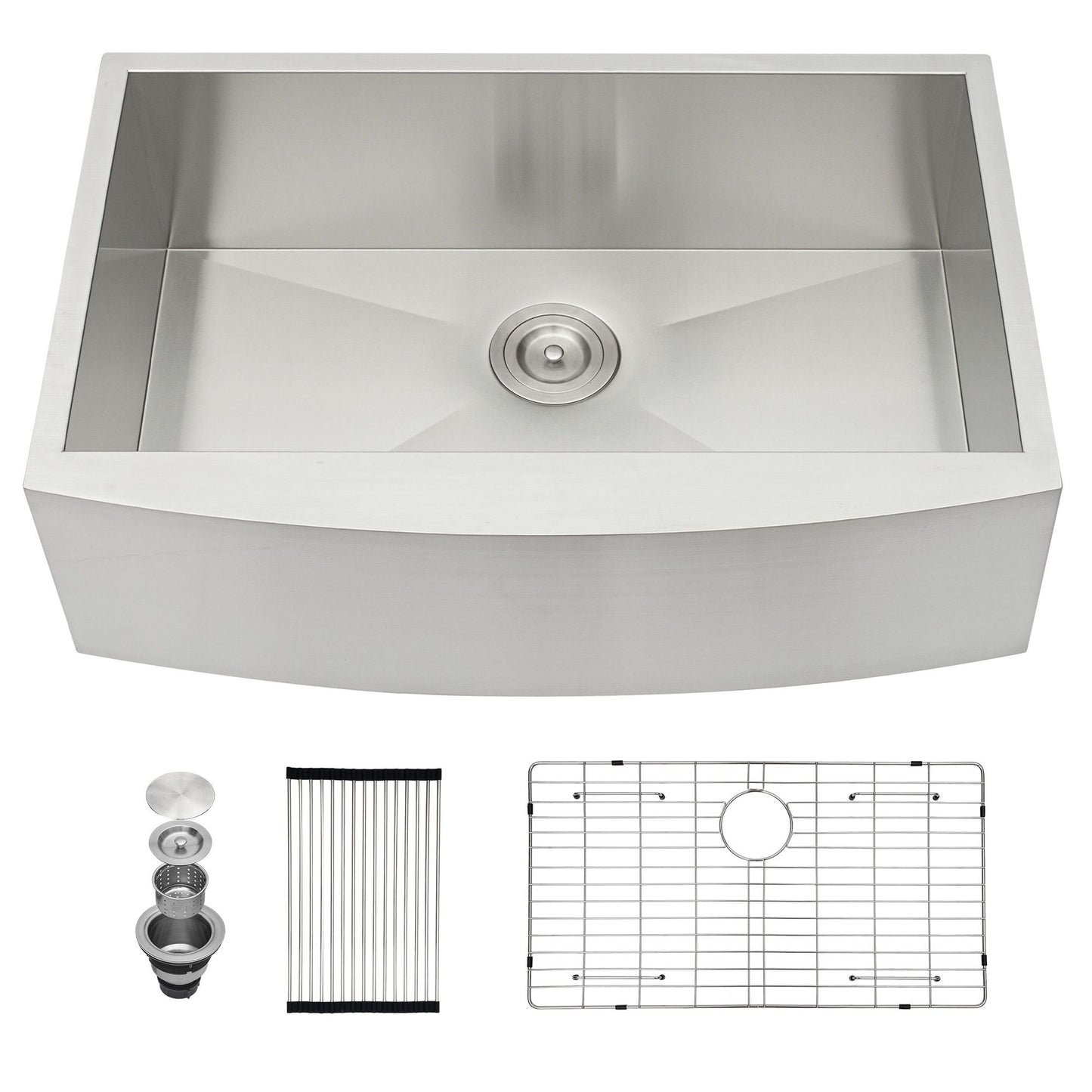 16 Gauge Stainless Steel Apron Front Kitchen Sink