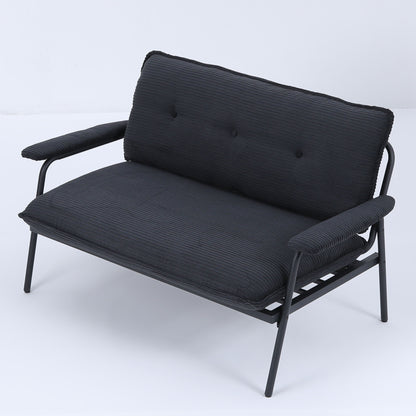 Modern Metal Frame Sofa and Compact Design