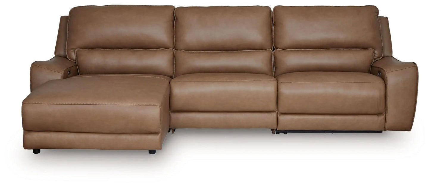 DeepWakes Power Reclining Sectional with Chaise