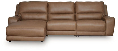DeepWakes Power Reclining Sectional with Chaise