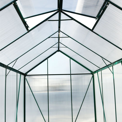 Heavy Duty Polycarbonate Greenhouse Kit and Door