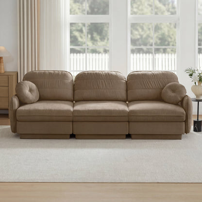 Sophisticated Chenille Cloud Three Seater Sofa