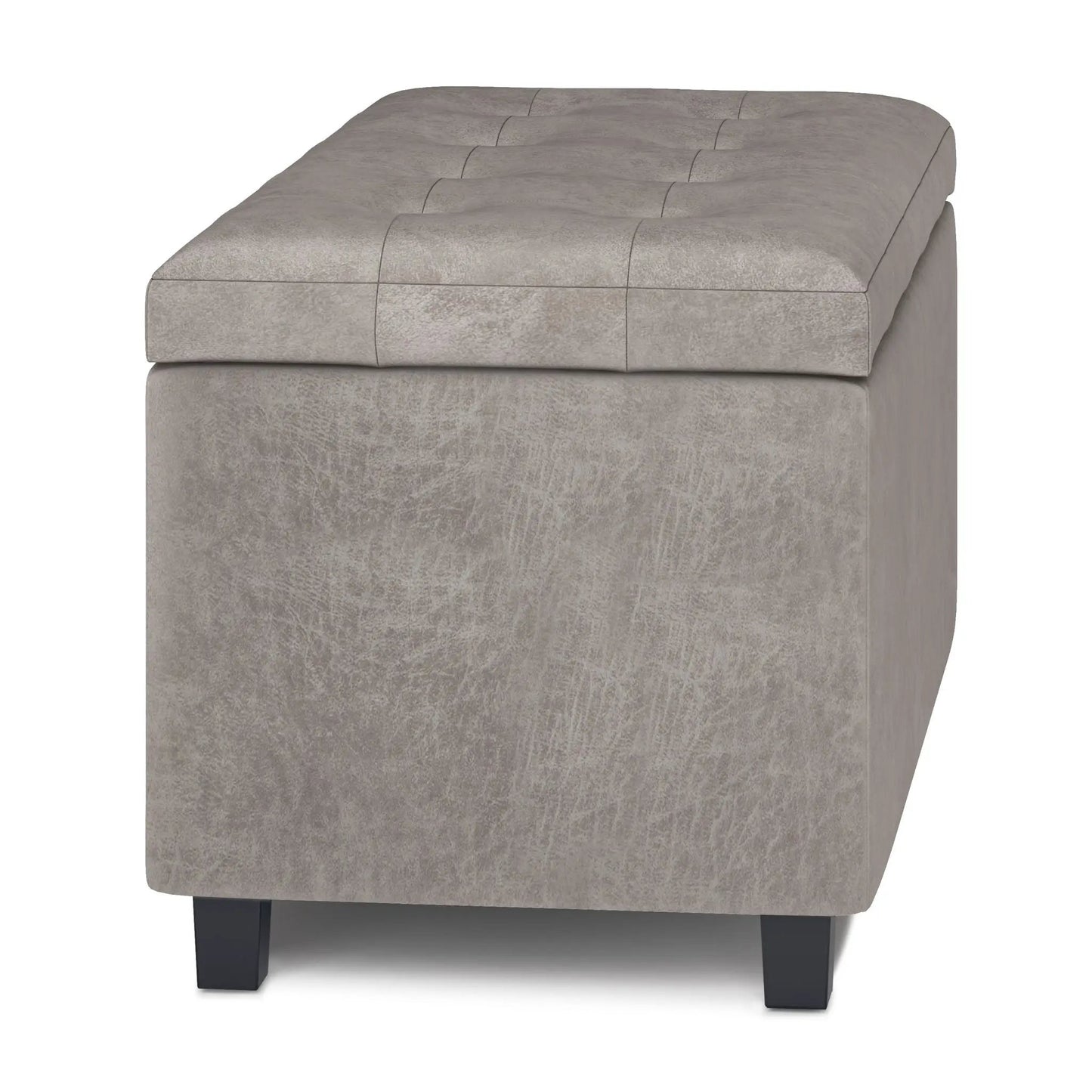 Cosmopolitan Upholstered Storage Ottoman Bench