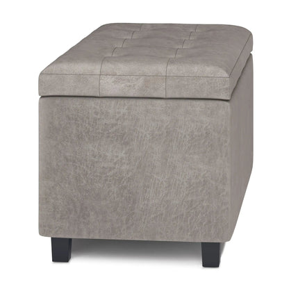 Cosmopolitan Upholstered Storage Ottoman Bench