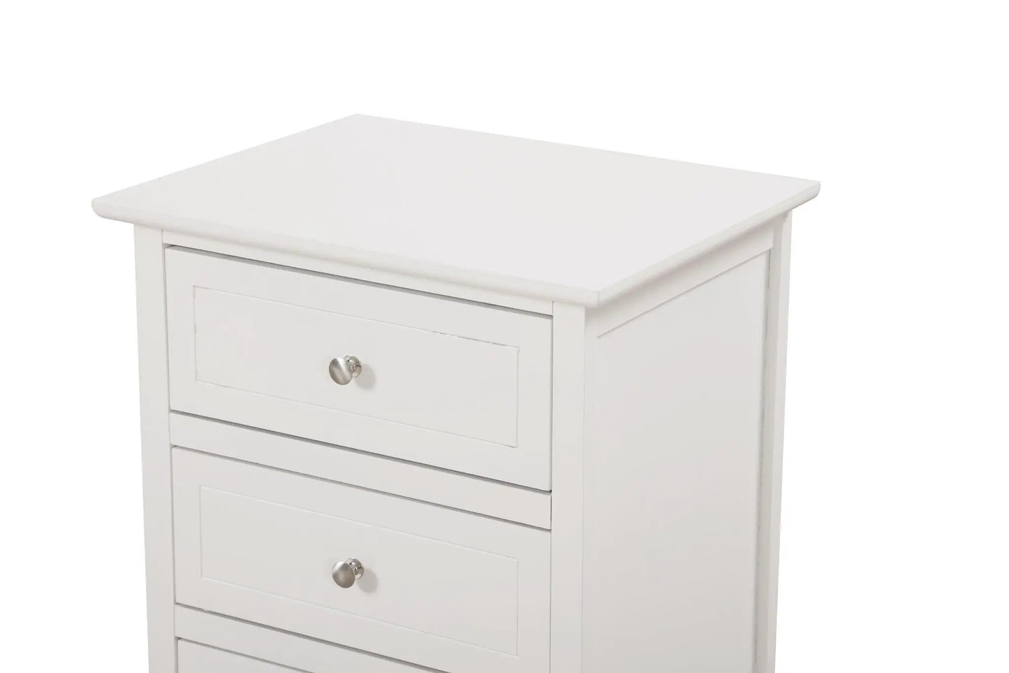 Daniel Nightstand With 3 Drawers In Wood Veneer