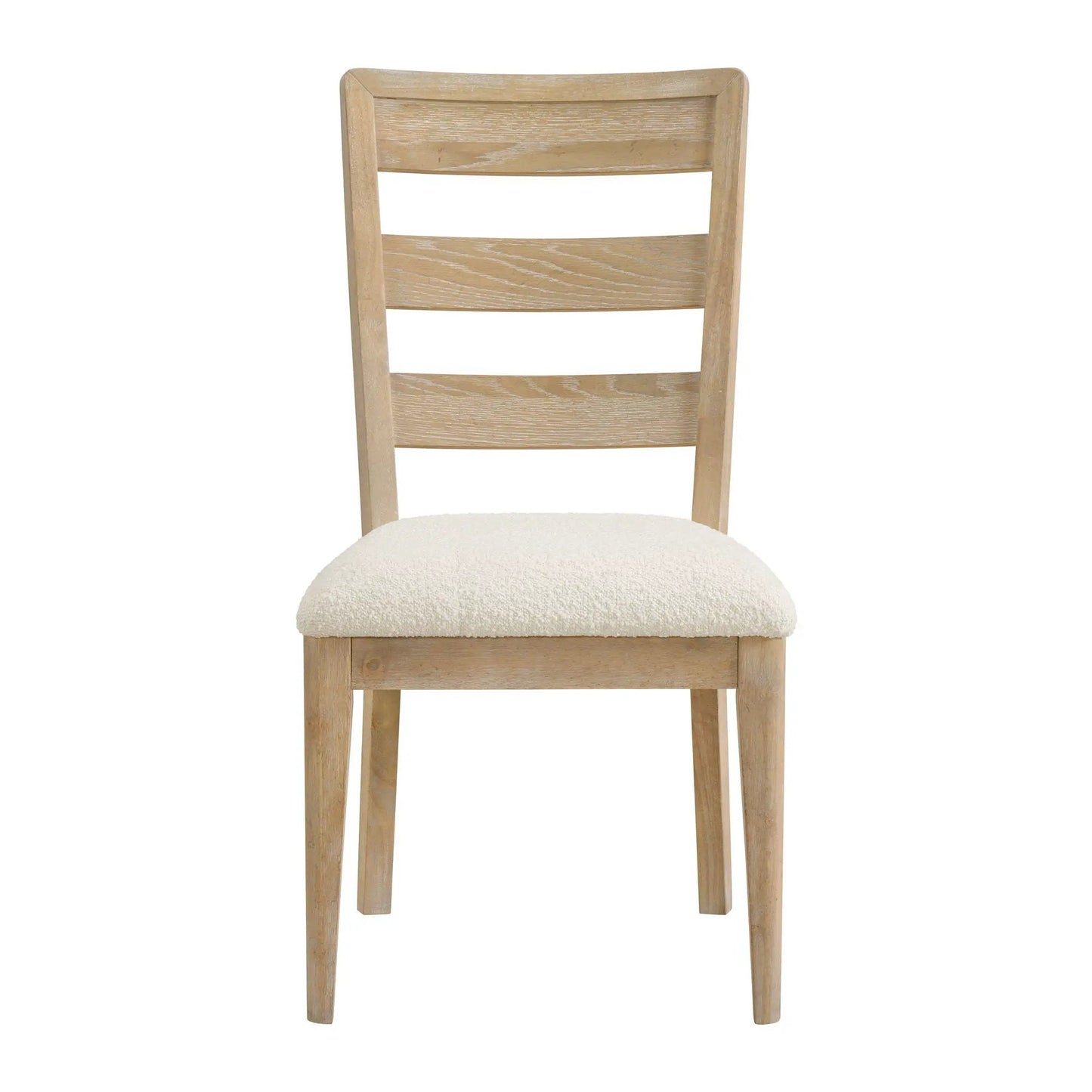 Upholstered Dining Chair Set of 2 in Brown