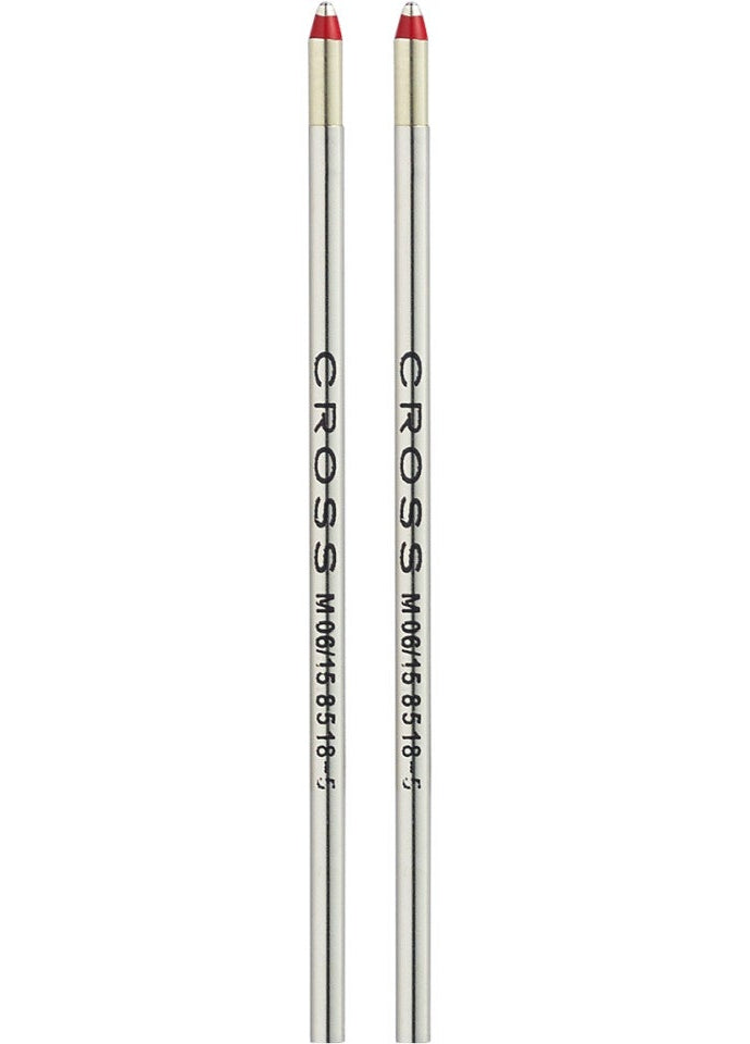 Mini Cross ballpoint pen refill, red ink, medium point, dual pack on Tampa Home & Garden Store