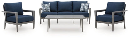 Gali Outdoor Sofa Set Four With Chairs and Table