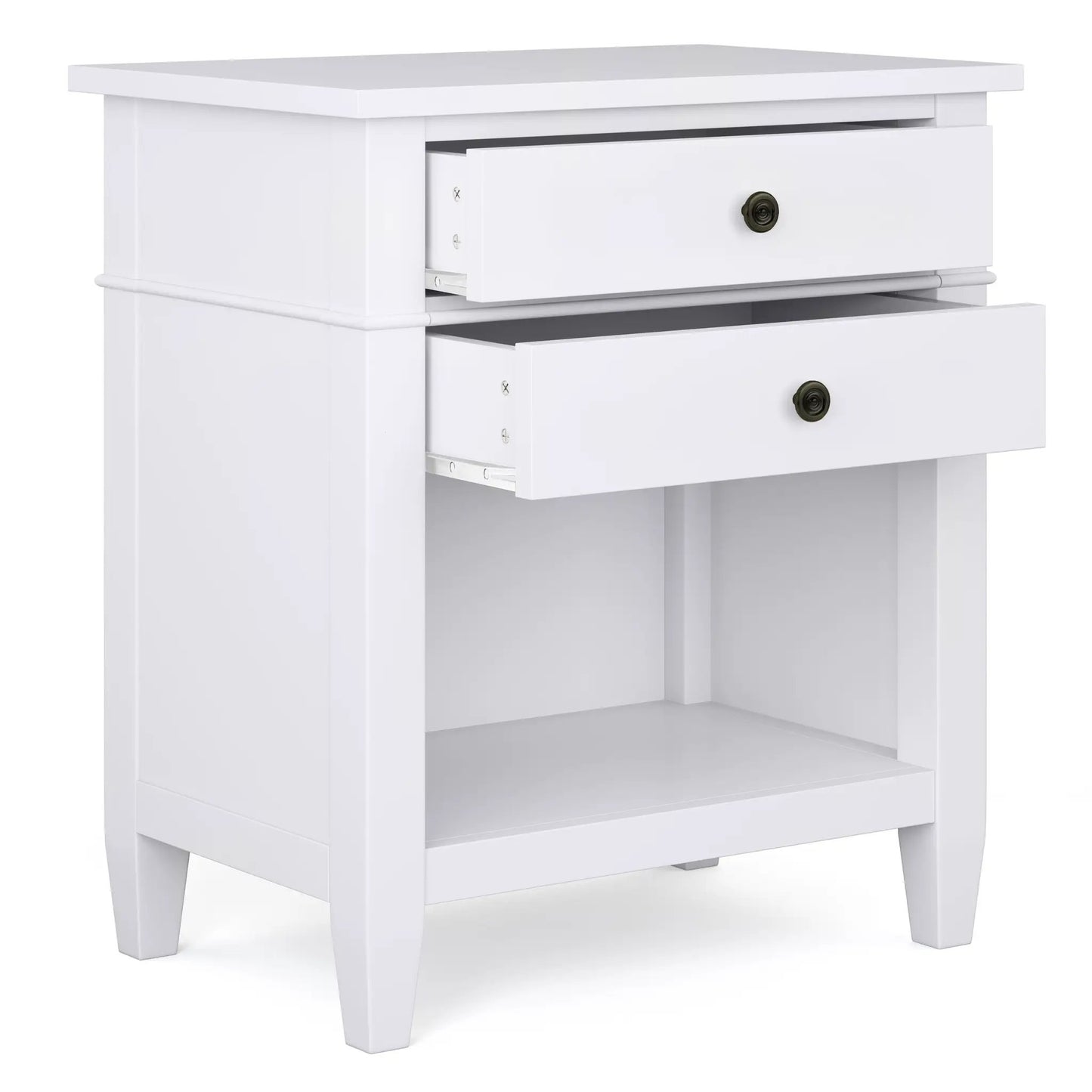 Carlton Bedside Table Handcrafted Solid Wood
