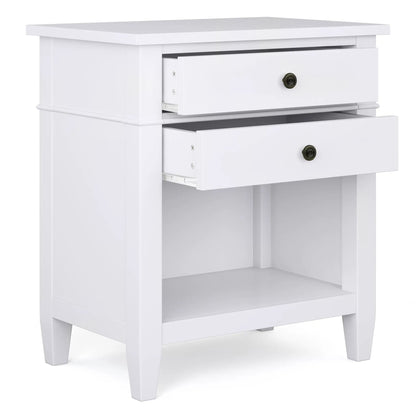 Carlton Bedside Table Handcrafted Solid Wood