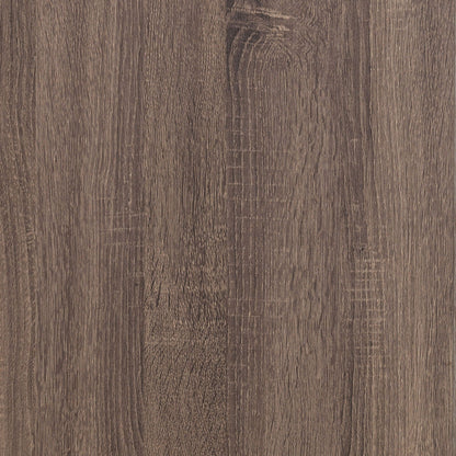 Geary slatted headboard panel bedroom set 4pc dark brown wood HouseOfZazla on Tampa Home & Garden Store