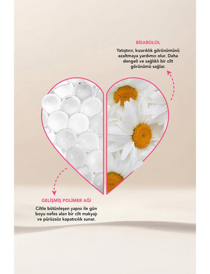 Flormar K-Spirit Cover Up Cushion Foundation by Beauty Care Bag with daisy and gel bead accents on Tampa Home & Garden Store