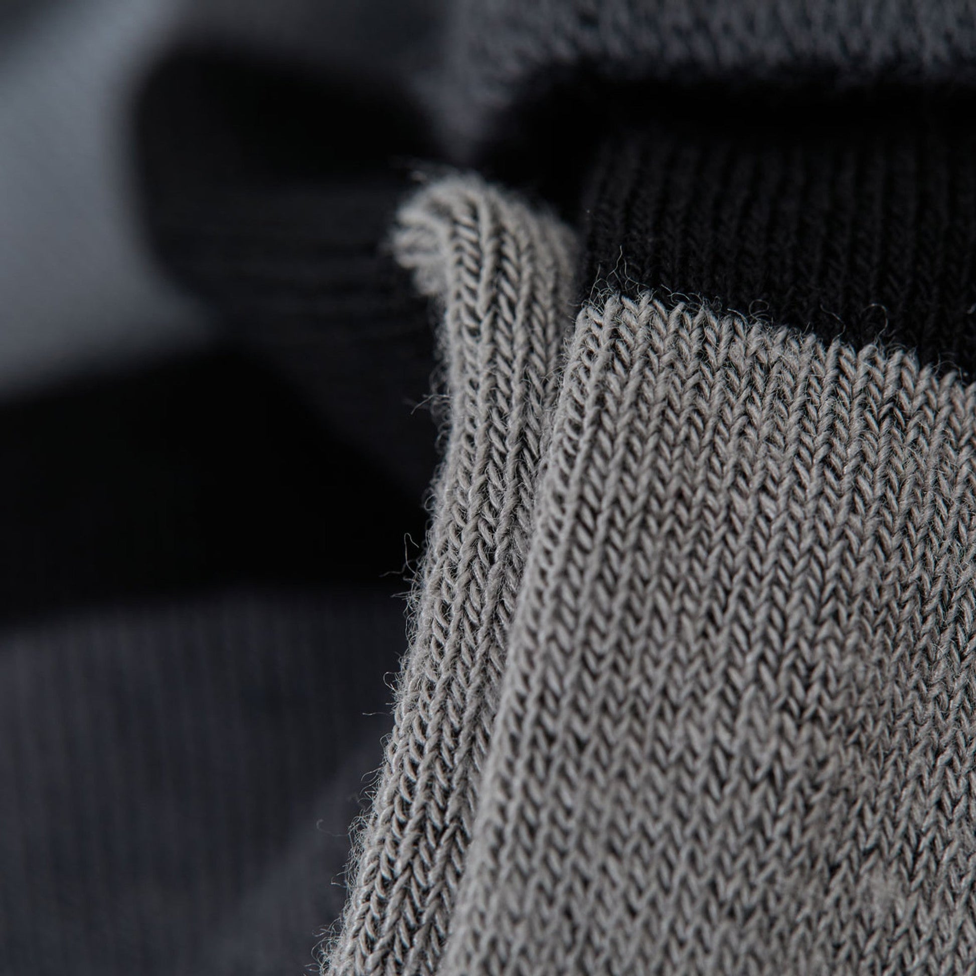F23 Dress Sock 3-Pack A boardroom dress socks knit in gray and black yarn texture on Tampa Home & Garden Store