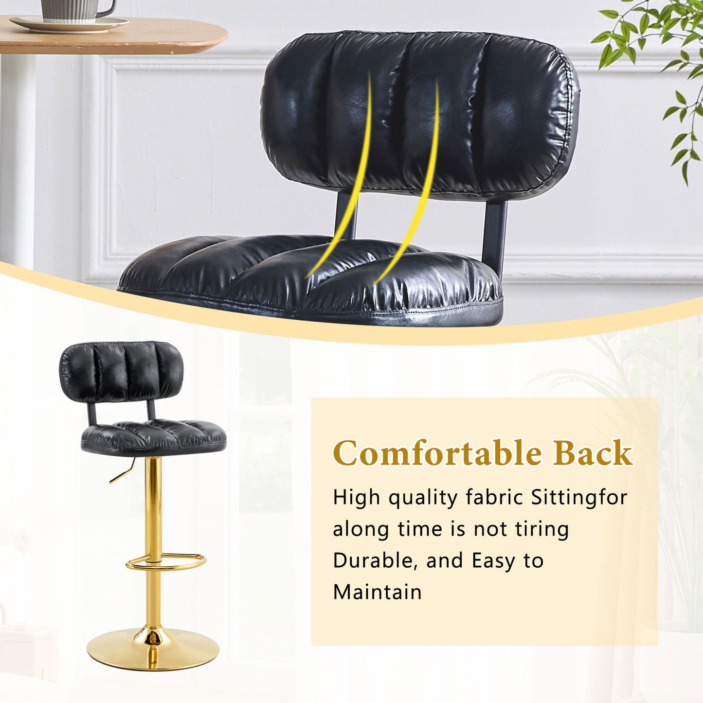 Adjustable Bar Stools For Kitchen Island Set