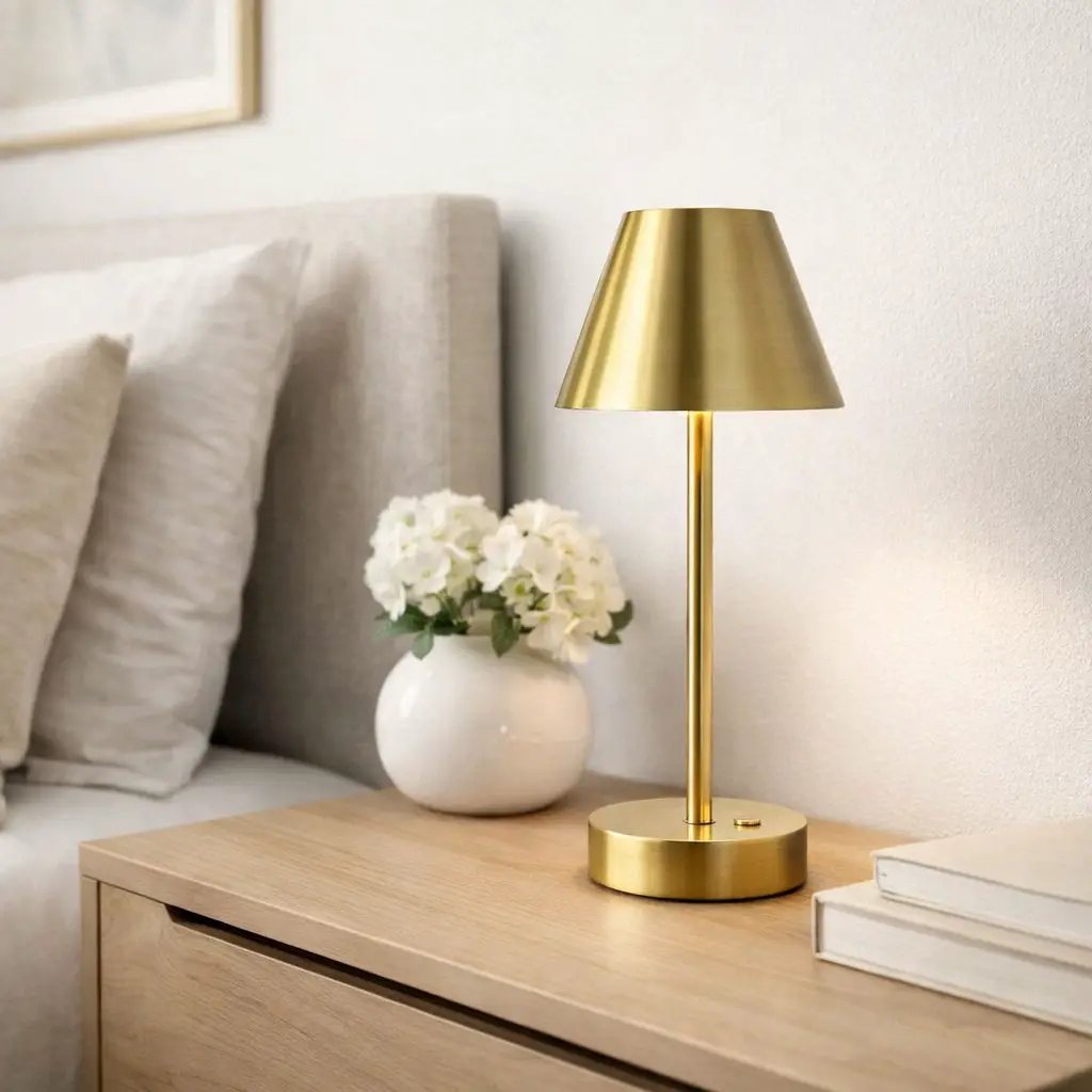 Elegance Rechargeable LED Table Lamp Touch Switch