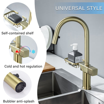 Cincosky High Arc Pull Down Kitchen Faucet
