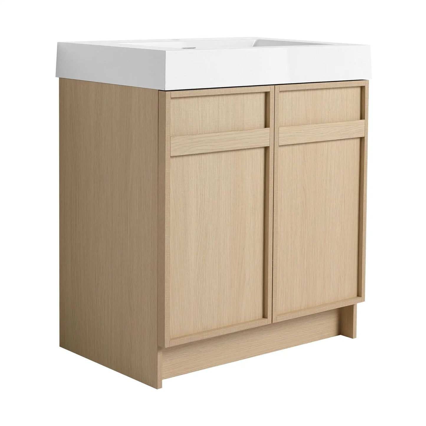 Freestanding Bathroom Vanity with Resin Sink