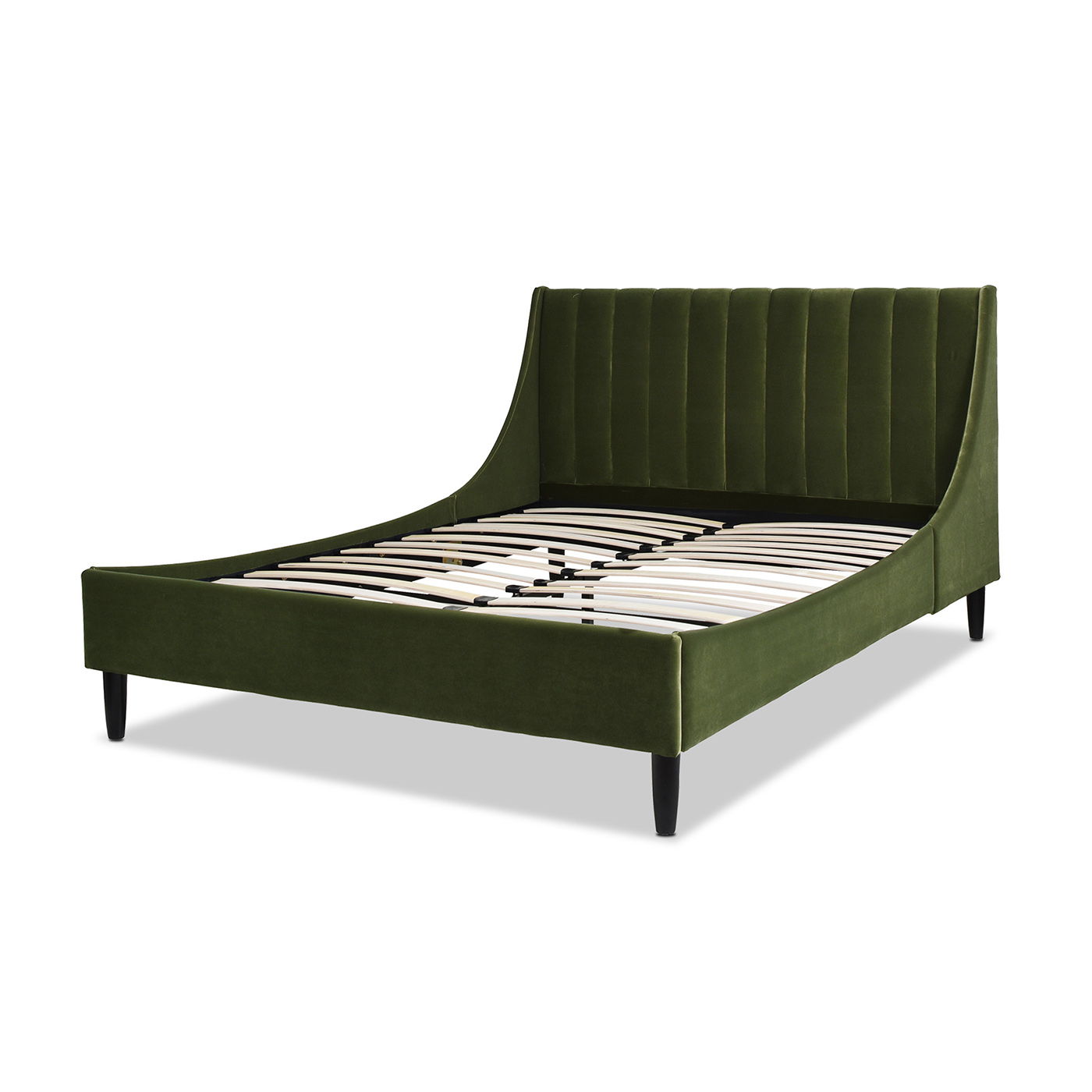 Aspen Vertical Tufted and Modern Platform Bed