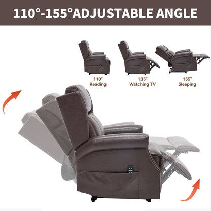 Manual Recliner With Vibrations and Heat