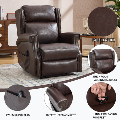 Manual Recliner With Vibrations and Heat