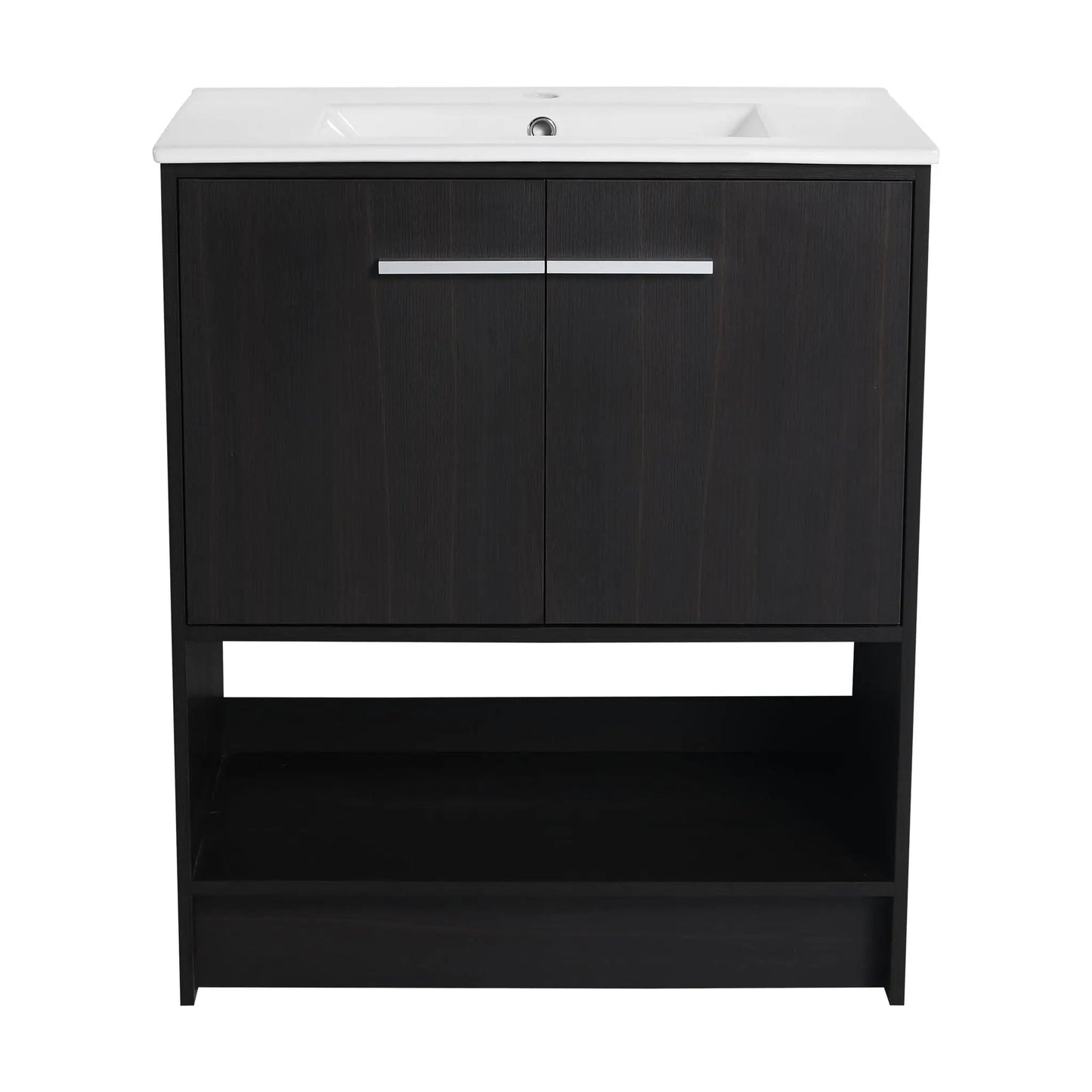 Modern Bathroom Vanity with Ceramic Sink