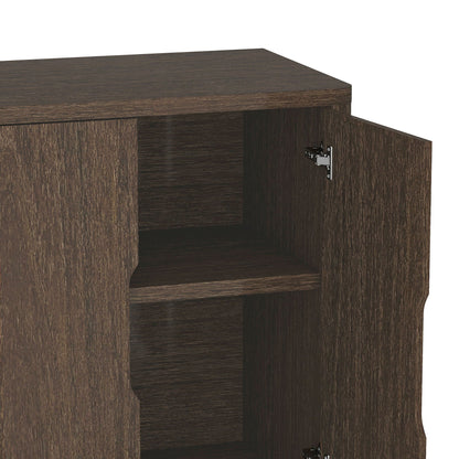 Rivington Sideboard dark walnut wood finish with soft close doors and adjustable shelves on Tampa Home & Garden Store
