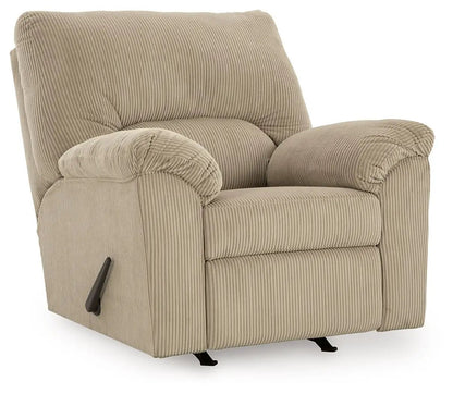 SimpleJoy Rocker Recliner beige corduroy fabric by Unique Piece Furniture on Tampa Home & Garden Store