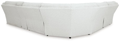 Top Tier Corduroy Reclining Sectional with Chaise