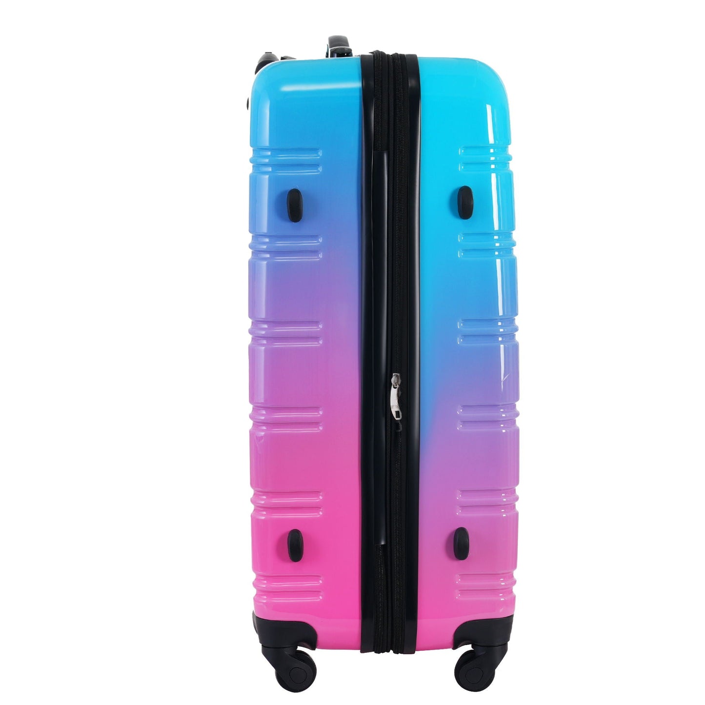 Hardshell luggage gradient blue-to-pink with four spinner wheels by HouseOfZazla on Tampa Home & Garden Store