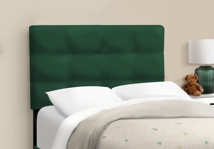 Transitional Upholstered Bed Frame and Headboard