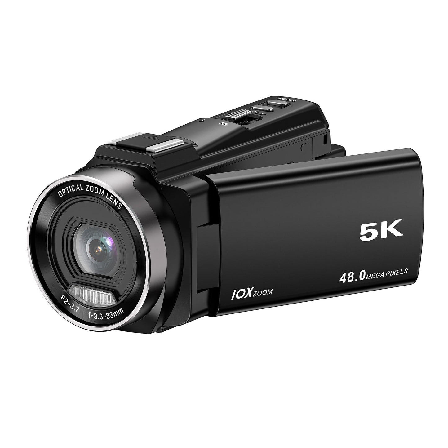 HD Digital Optical Zoom Camera Outdoor Sports DV Camera black 5K with 48.0 MP and 10x zoom on Tampa Home & Garden Store