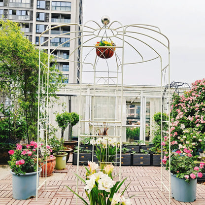 Metal Garden Arch Gazebo for Wedding Ceremony