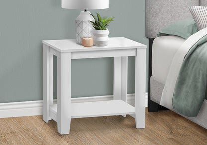 Accent Side Table in Transitional Style Design