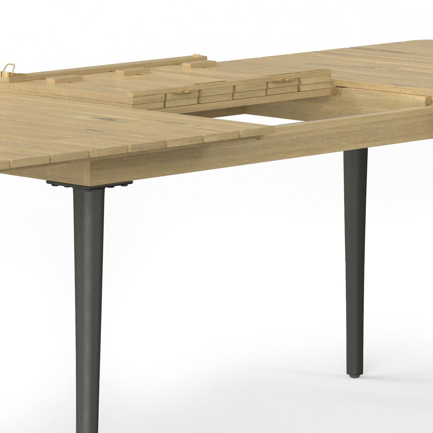 Beachside and Light Teak Extendable Table