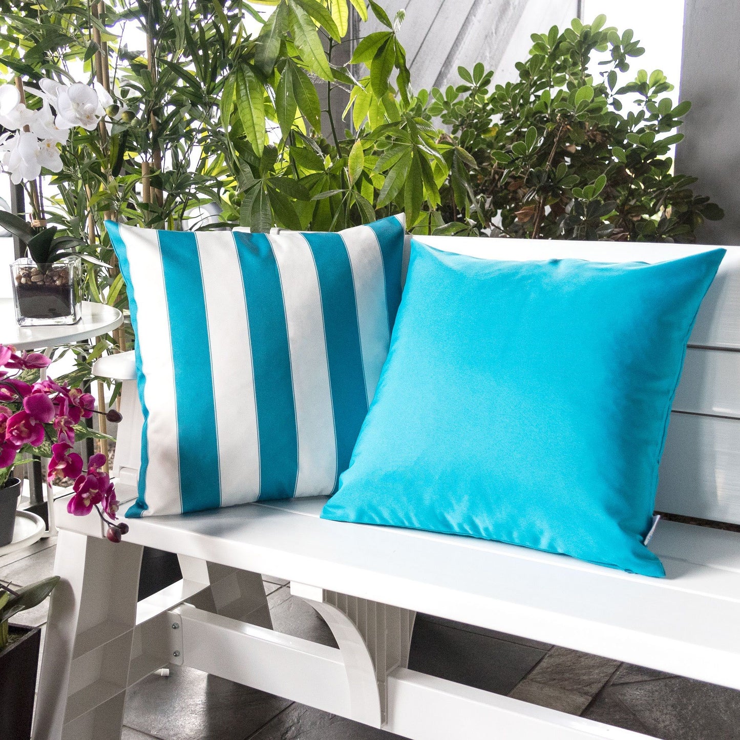 Horizon Stripe Pillow For Indoor And Outdoor Use