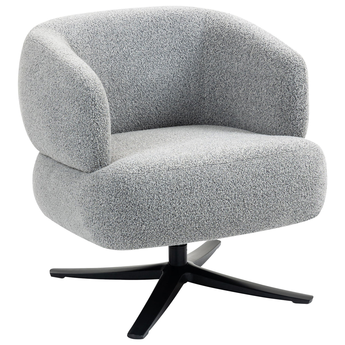 Cozy Cuddle Swivel Chair and Breathable Fabric
