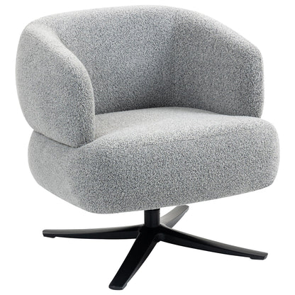 Cozy Cuddle Swivel Chair and Breathable Fabric
