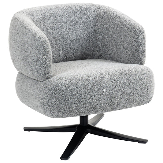 Cozy Cuddle Swivel Chair and Breathable Fabric