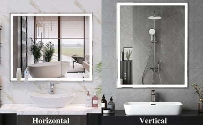 LED Vanity Mirror with Touch Switch and Anti Fog