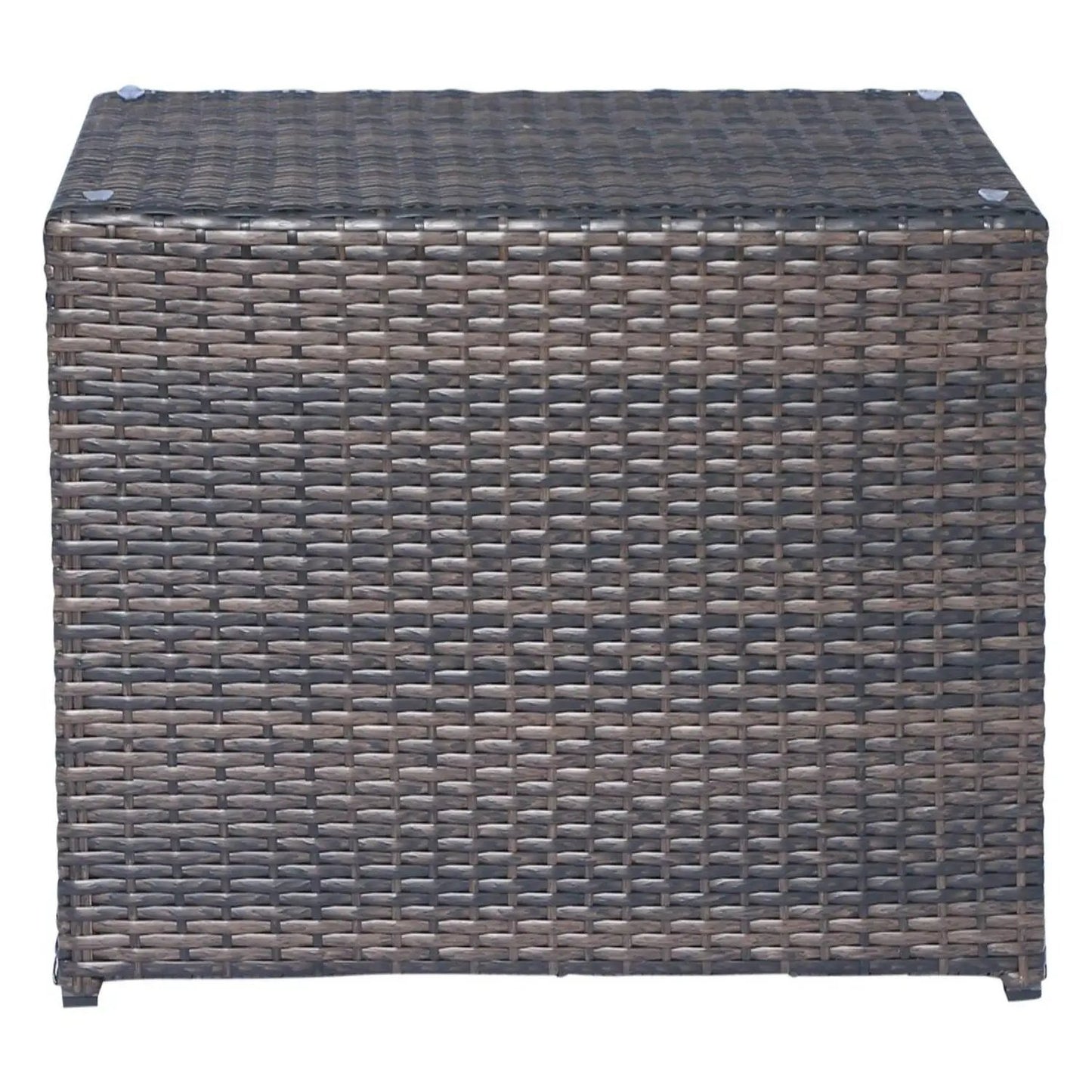 Coffee Table Stylish brown woven wicker storage cube by Unique Piece Furniture on Tampa Home & Garden Store