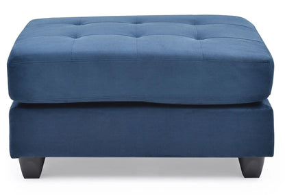 Chic Contemporary Storage Ottoman Tufted Cushion