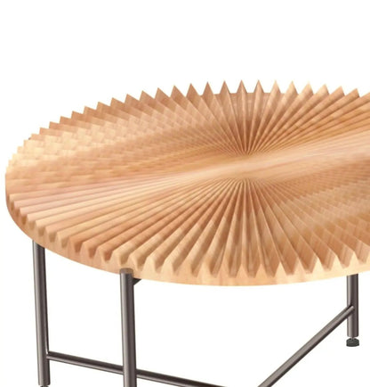 Radial Pattern Coffee and End Table Cover Set