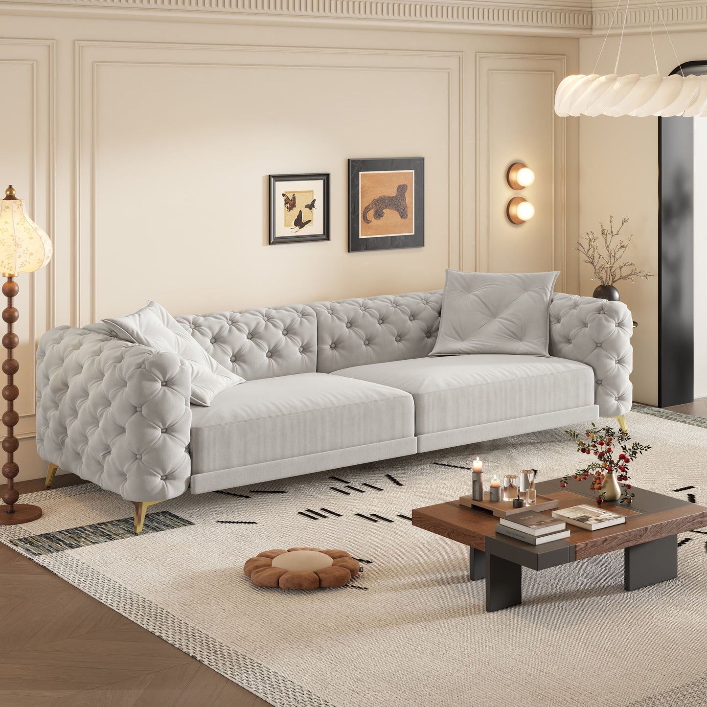 The 3 In 1 Convertible Sofa and Deep Seats