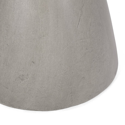 Outdoor and Lightweight Concrete Side Table