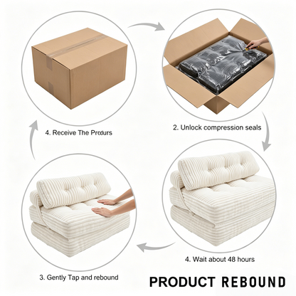 Folding Sofa Bed or Chair for a Cozy Living Room