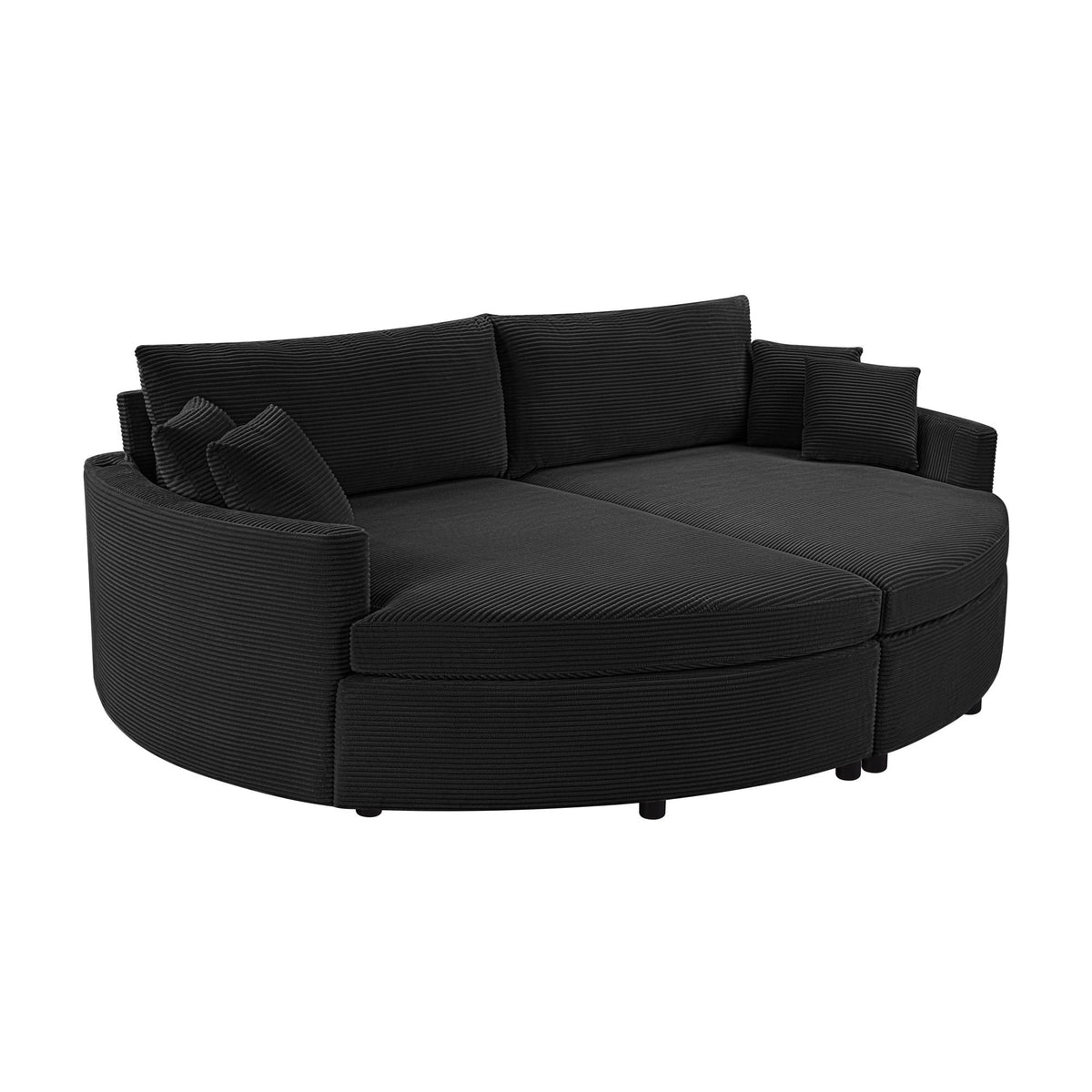 Oversized Double Chaise Sofa With USB Ports